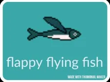 Flappiger fliegender Fisch